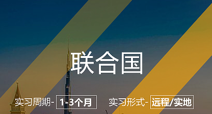 美國留學實習項目:聯(lián)合國兒童基金會項目助理崗