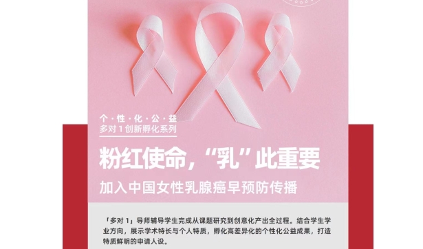 粉紅使命，“乳”此重要，中國女性乳腺癌早預(yù)防傳播項目等你參加！