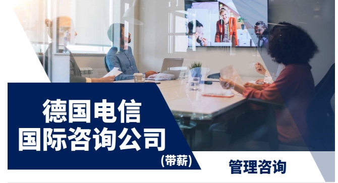 【美國留學名企帶薪實習】德國電信國際咨詢公司管理咨詢項目