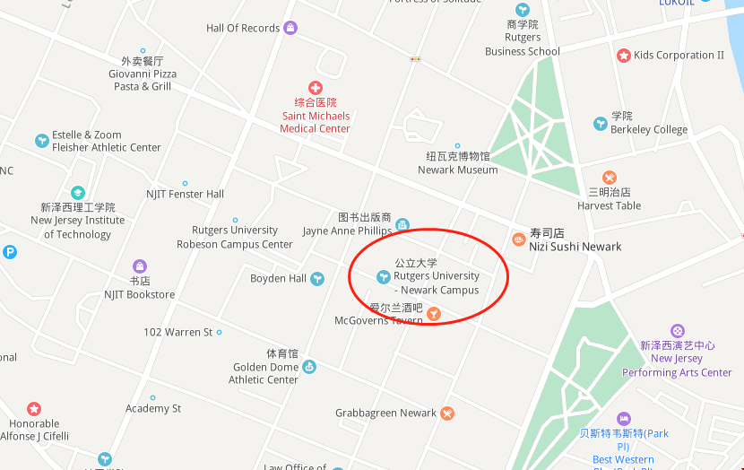 羅格斯大學(xué)的校區(qū)分別在哪兒.png