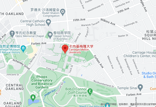 卡內基梅隆大學在美國哪里