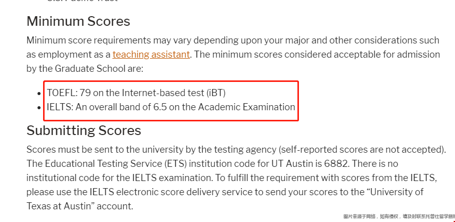 UT Austin研究生申請(qǐng)條件