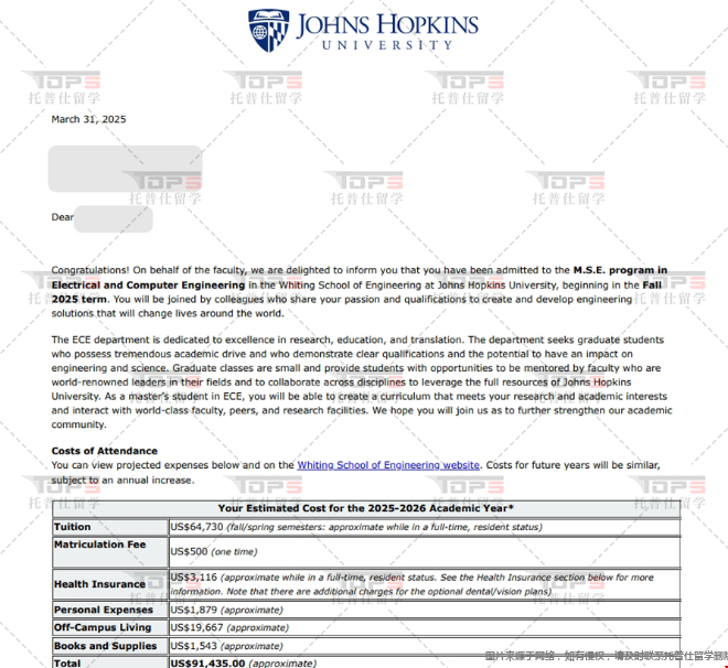 GPA3.6能錄取霍普金斯大學(xué)ECE碩士.png